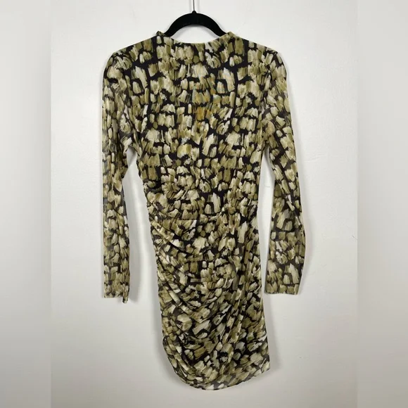 zara green black dress Limited Edition Zara Dark Green Dress by Zara